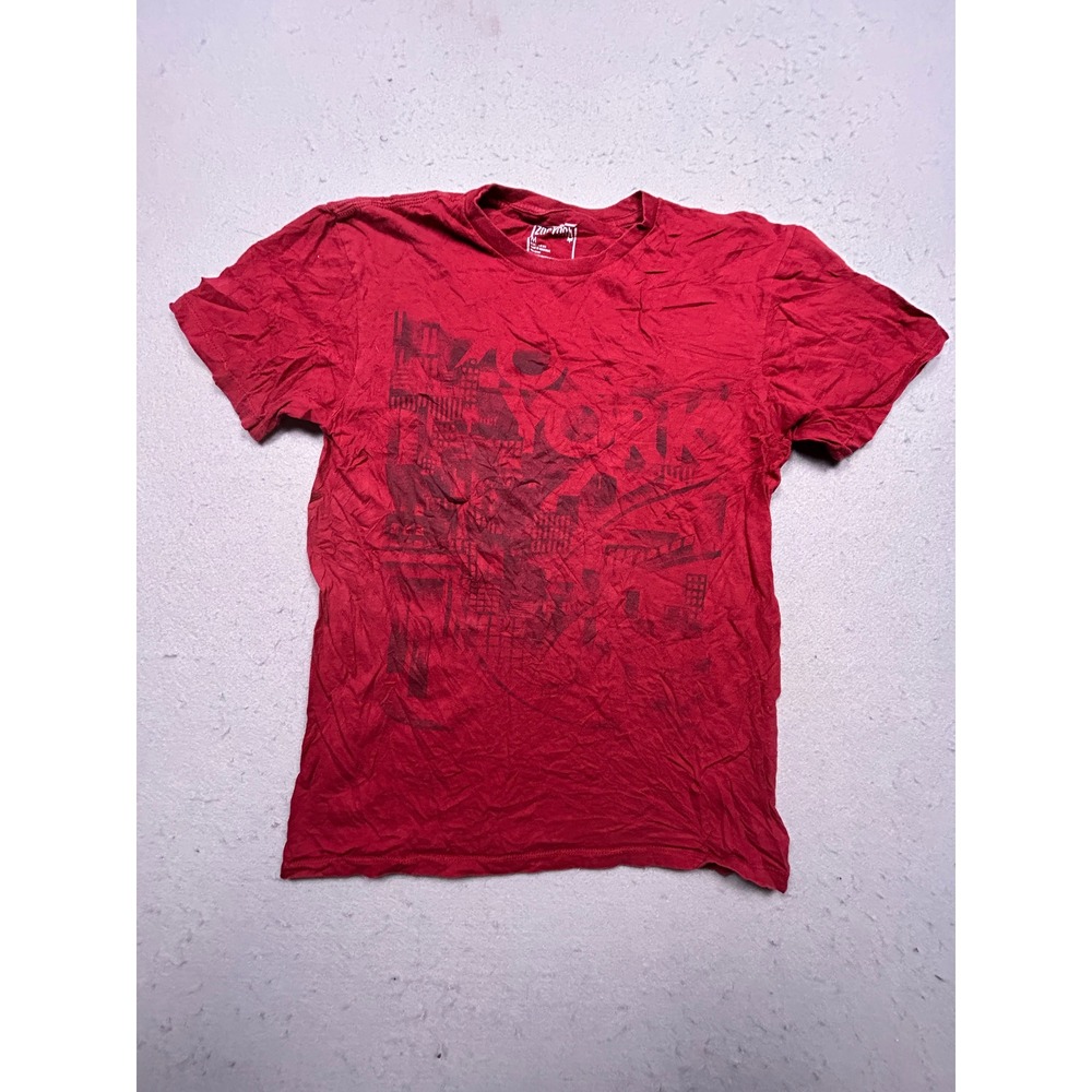 Zoo York T-Shirt 100% Cotton Red Graphic Print M Mens